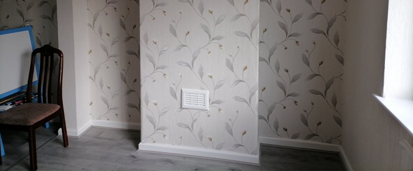 Wallpapering for residential properties